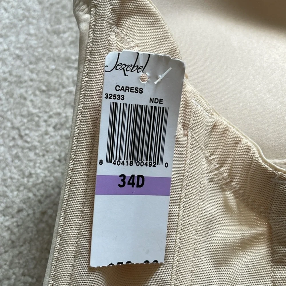 NEW Jezebel Caress Bustlier -Nude 34D - Picture 3 of 6